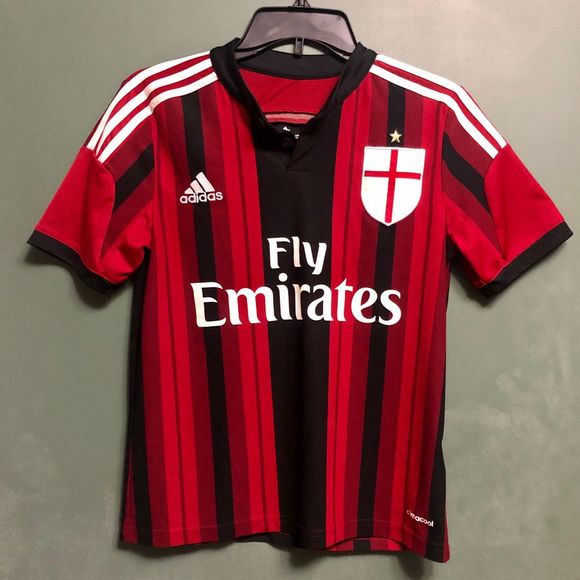 AC Milan Youth Home Jersey Large Authentic - Picture 1 of 8